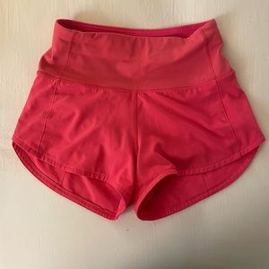 Lululemon Speed Up 2.5 shorts